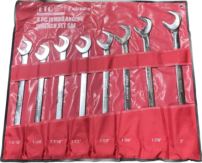 Extreme Torque Jumbo SAE Angle Wrench Set