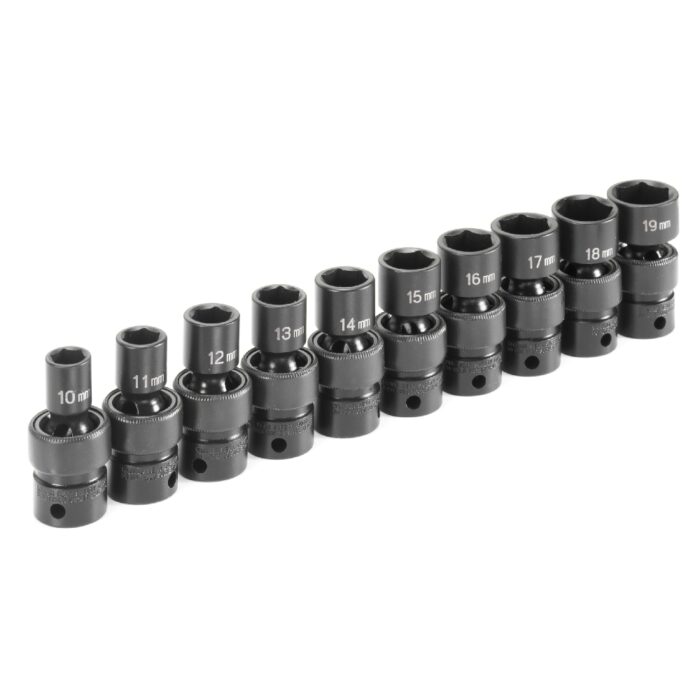 3/8" Drive Standard Length Metric Universal Set - Image 2